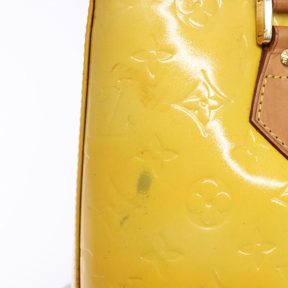 LOUIS VUITTON Monogram Vernis Houston Hand Bag Gris M91053 - Picture 9 of 16